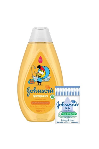 Johnson's شامبو كرال شاكر للأطفال 500 مل، 100 قطعة
