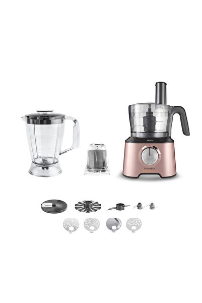 Karaca Mastermaid Power Multifunctional 10 In 1 Rosegold Mutfak Robotu, Blend...