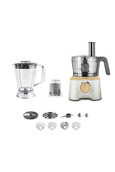 Karaca Mastermaid Power Multifunctional 10 in 1 Mutfak Robotu 2000W Wood Craft