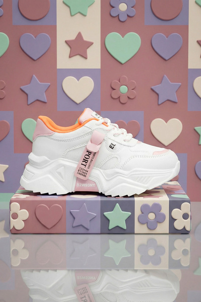 DARK SEER Pantofi sport pentru copii Kids DS 2051 White Powder Pantofi sport ...