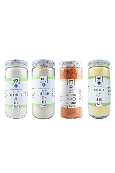 OG natural Organik Sertifikalı Bebek Ek Gıda Hazırlama Süt Alerjen Seti +6 Ay