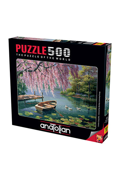 Anatolian Puzzle 500 Parça Yapboz Puzzle - Söğüt Güzelliği 3573