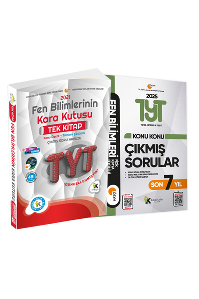 İnformal Yayınları 2025 TYT Fen Bilimleri Konu Konu Son 7 Yıl Çıkmış Soru Ban...