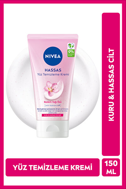 NIVEA Badem Yağlı Hassas Yüz Temizleme Kremi 150 ml