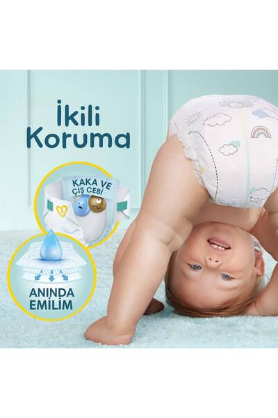 Prima Bebek Bezi Premium Care 3 Numara 52 Adet Ekonomik Paket