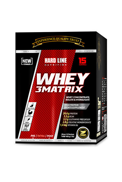 Hardline 30 جرام للاستعمال مرة واحدة 15 قطعة وي 3 مصفوفة - موز