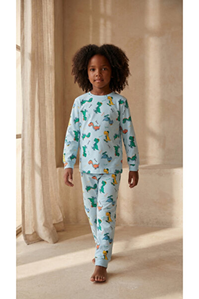 Katia&Bony Σετ πιτζάμες για αγόρια με σχέδιο δεινοσαύρων