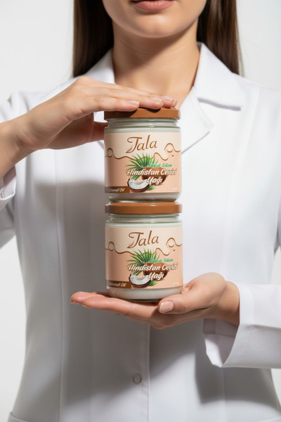 Tala Hindistan Cevizi Yağı %100 Saf ve Doğal Soğuk Sıkım 150 Ml