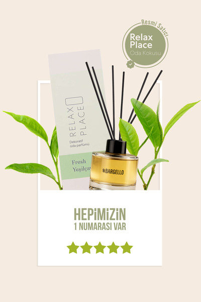 Bargello Relax Place fresh Yeşilçay Dekoratif Ortam Kokusu 120 ml