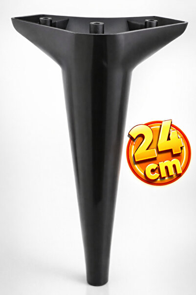 Badem10 Καναπές-Πολυθρόνα Aspen Luxury - Μαύρο πόδι ανύψωσης 24 cm