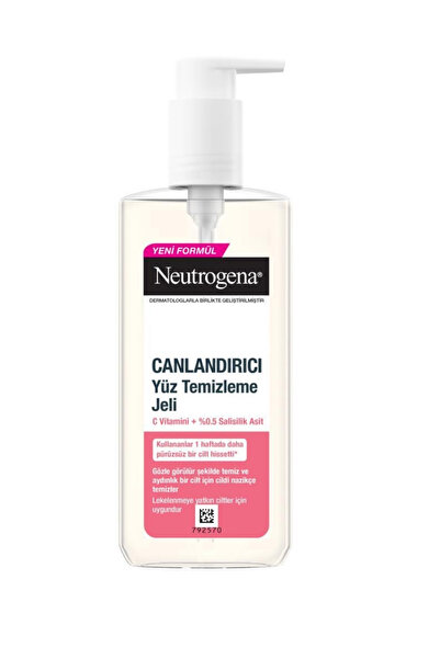 Neutrogena Canlandırıcı Yüz Temizleme Jeli 200 ml