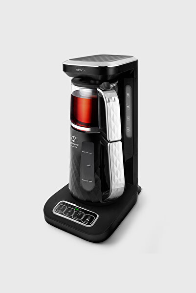 Karaca Robotea Pro Quartz 4 in 1 Konuşan Çay Makinesi Black Chrome