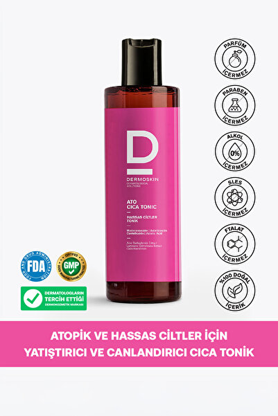 Dermoskin ATO Cica Tonik | Nemlendirici Yüz Temizleyicileri | Leke Karşıtı | ...