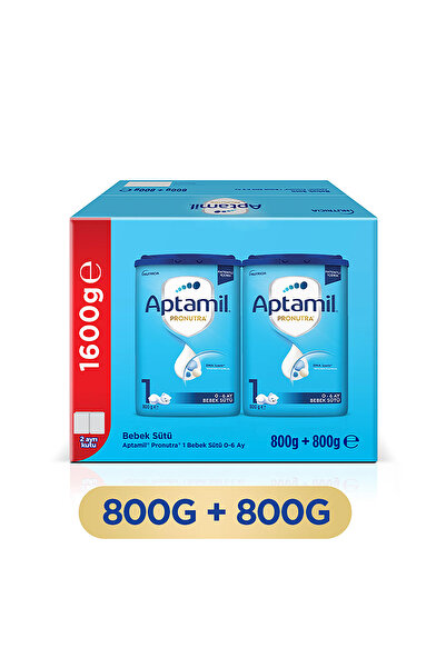 Aptamil 1 Bebek Sütü 800 X 2 Adet 1600 Gr