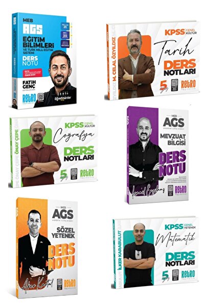 RETRO YAYINCILIK 2026 Meb Ags Tarih Türkiye Coğrafyası Sayısal Sözel Sayısal ...