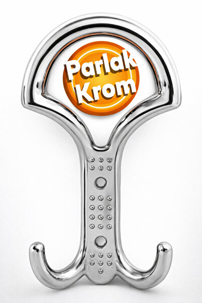 Badem10 Noktalı Portmanto Askı Vestiyer Mobilya Duvar Askısı Metal Dolap Elbi...