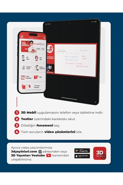 3D Yayınları Dil Bilgisi Konu Özetli Soru Bankası