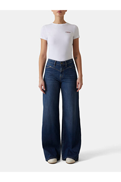 Guess Jeans Jeans Kadın Loose Fit Jean