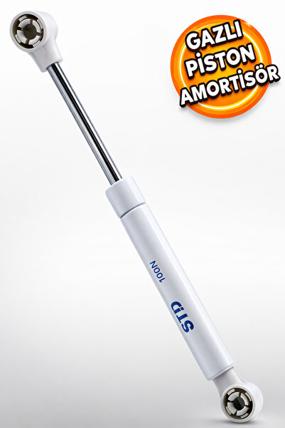 Badem10 Dolap Kapak Gazlı Amortisörü Pistonu Kapak Kapağı Hidroliği (27 CM 100N)