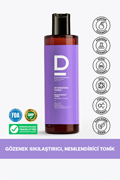 Dermoskin Hydrating Tonik |  Nemlendirici Yüz Temizleyicileri | Hyaluronik As...