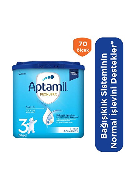Aptamil 3 Prebiyotikli Devam Sütü 350 Gr
