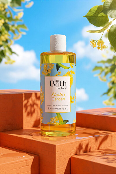 THE BATH FACTORY Nemlendirici ve Besleyici Linden Garden Duş Jeli 400 ml