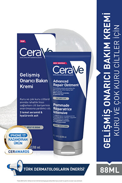 CeraVe Gelişmiş Onarıcı Bakım Kremi 88 ml