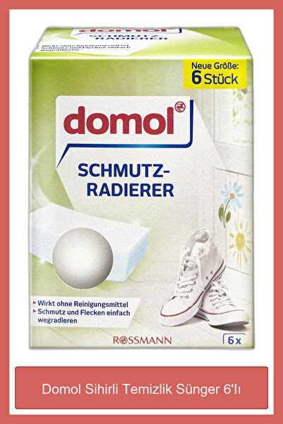 DOMOL Sihirli Temizlik Sünger 6 Iı