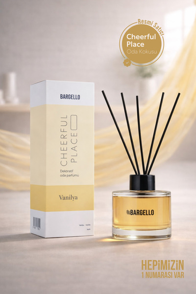 Bargello VANİLYA CHEERFUL PLACE120 ml DEKORATiF ORTAM KOKUSU