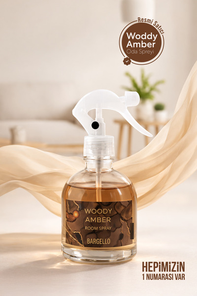 Bargello Woody Amber 485 ml Plastik Sprey Ortam Kokusu