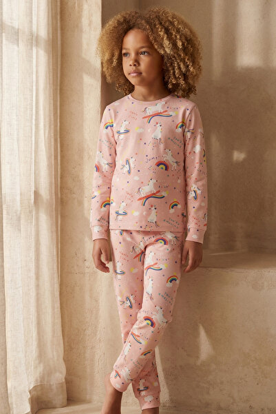 Katia&Bony Σετ πιτζάμες με σχέδιο μονόκερος για κορίτσια