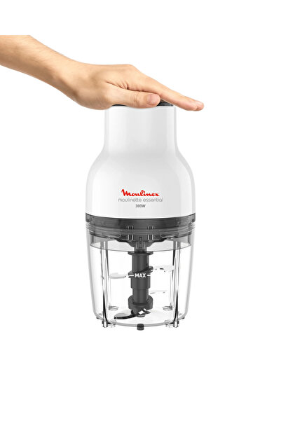 Moulinex مفرمة خضراوات، 300 واط، 400 مل، أبيض/أسود، بلاستيك DJ520127