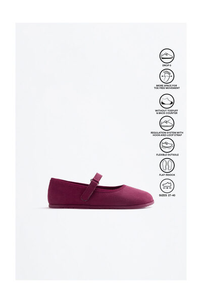 LEFTIES Dětské barefoot balerínky Mary Jane