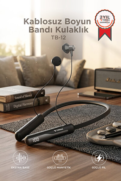 Torima Bluetooth Kulaklık Kulak İçi Boyuna Asılabilir 5 Ses Değiştirme Modlu ...