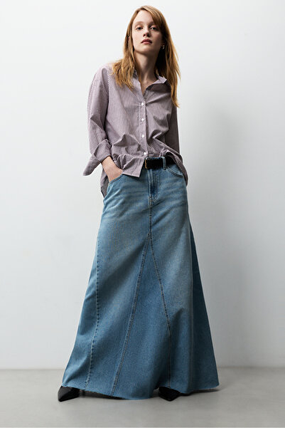 LEFTIES Γυναικεία Τζιν μίντι φούστα