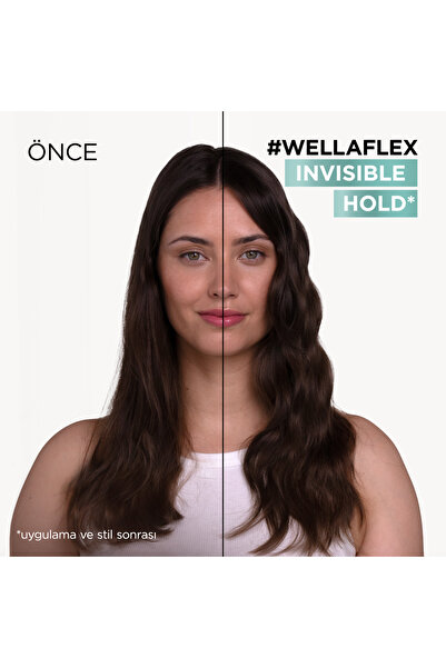 Wella Wellaflex Invisible Hold Görünmez Tutuş Sağlayan Saç Köpüğü EXtra Strong Hold 200 ML - 4/5 Hold