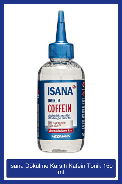 ISANA Dökülme Karşıtı Kafein Tonik 150 Ml 4305615348018