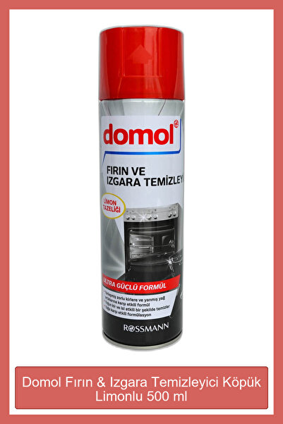 DOMOL Fırın & Izgara Temizleyici Köpük Limonlu 500 ml