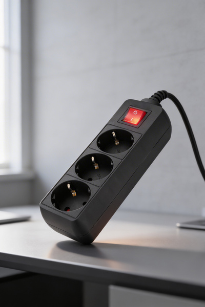 S-LINK Spg3-x-3 1.5m 3lü Akım Kor.kutu Siyah Priz