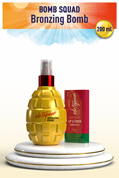 Eda Taşpınar Bronzlaştırıcı Bomba SPF0 200ml - Cherry Belle Makyaj Çubuğu