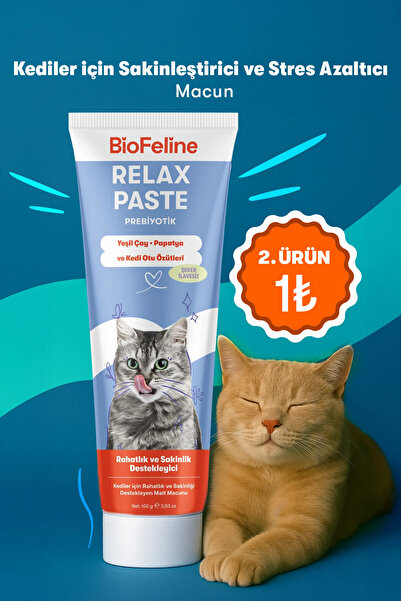 BioFeline Stres, Huzursuzluk ve Gerginlik Azaltıcı Kediler İçin Sakinleştiric...