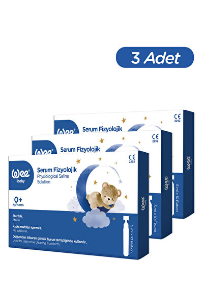 Wee Baby Serum Fizyolojik Seti (10x3 30 Adet)
