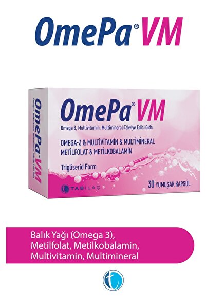 Omepa VM 30 Yumuşak Kapsül