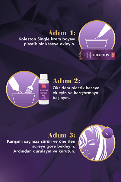 Wella Koleston Single Tüp Saç Boyası 7/0 Kumral