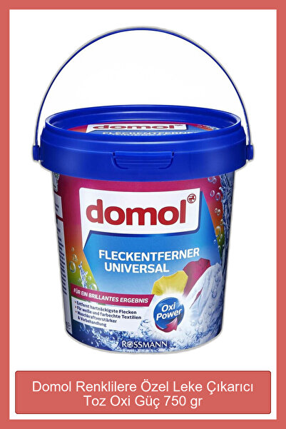 DOMOL Renklilere Özel Leke Çıkarıcı Toz Oxi Güç 750 gr