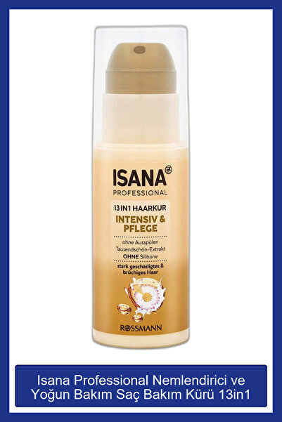 Isana Professional Saç Bakım Kürü 13'ü 1 Arada Yoğun 100 Ml