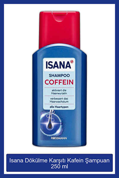 ISANA Dökülme Karşıtı Kafein Şampuan 250 Ml