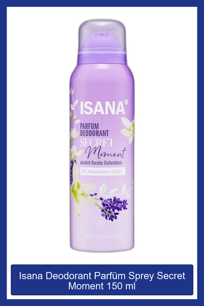 ISANA Deo Parfum Sprey Secret Moment 150 Ml