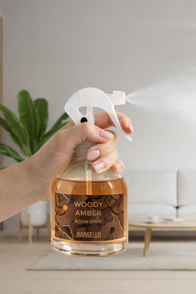Bargello Woody Amber Plastik Sprey Ortam Kokusu 485 ml