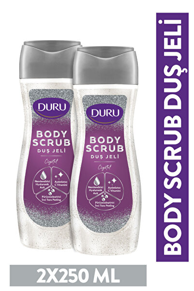 Duru Body Scrub Crystal Duş Jeli Tanışma Seti 2x250 ml